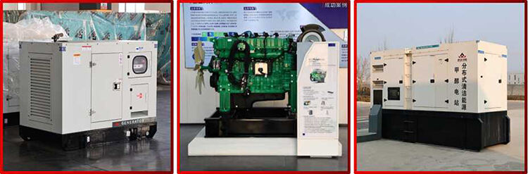 80kw 100kva 400v 1500rpm/1800rpm Open Type Natural Gas Generator details