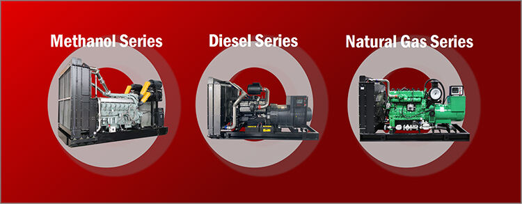 Silent Open Type 220/380V 50/60HZ Water-cooled Natural Gas Genset details