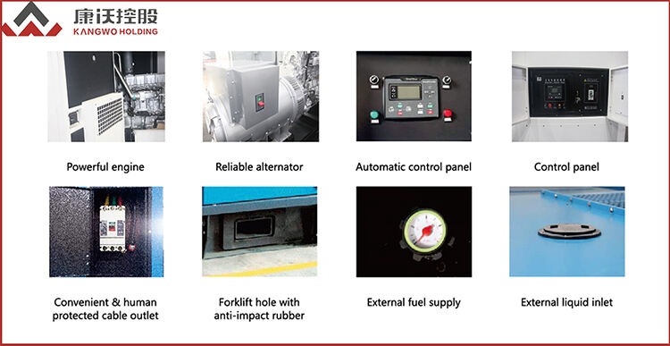 Fast Start-Up 25Kva 37.5Kva 62.5Kva Low Consumption Generator Set Stable Performance Fuel-Efficient Genset factory