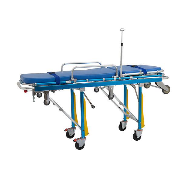 YXH-3B3 Professional Emergency Foldable Ambulance Stretcher Bed details