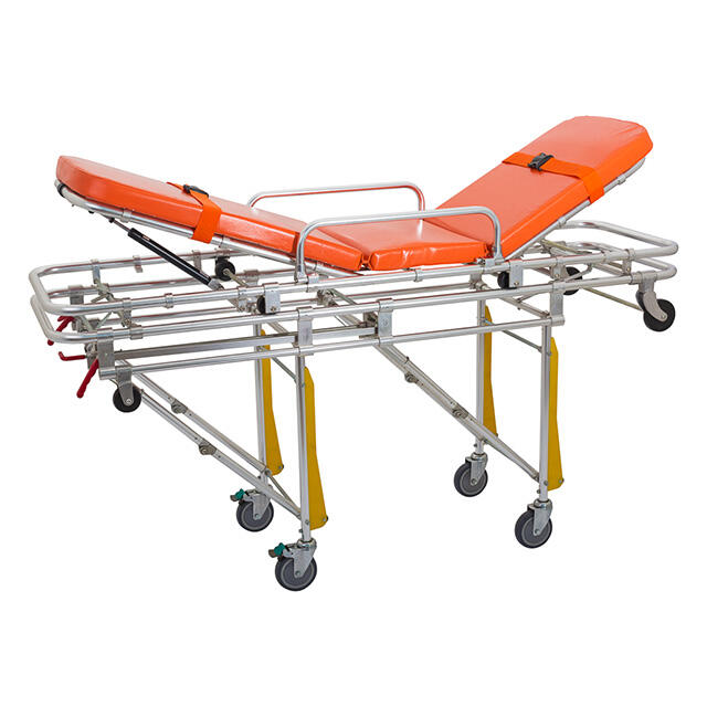 YXH-3A3 Professional Emergency  Manual  Ambulance Stretcher Bed details