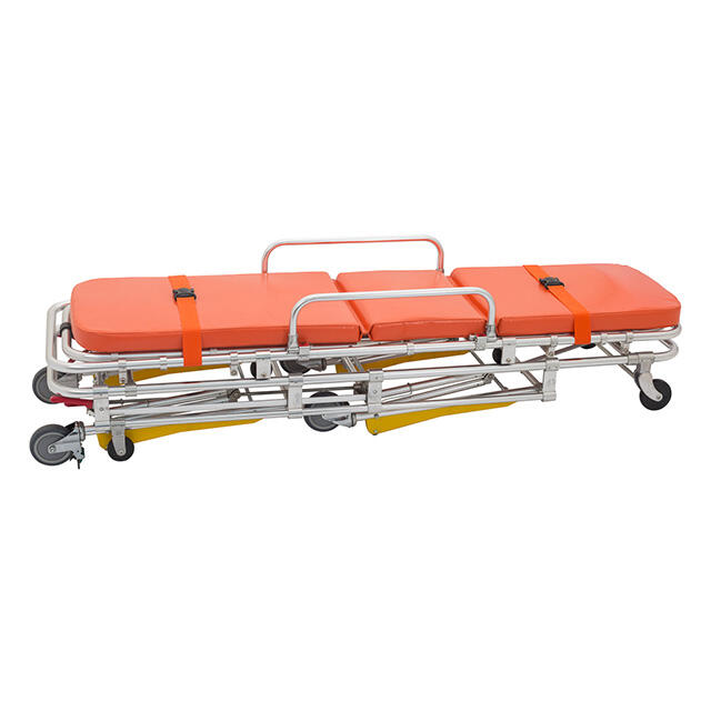 YXH-3A3 Professional Emergency  Manual  Ambulance Stretcher Bed manufacture