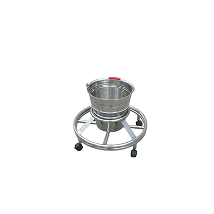 XHF-19 Tainless Trash Can With Wheels factory