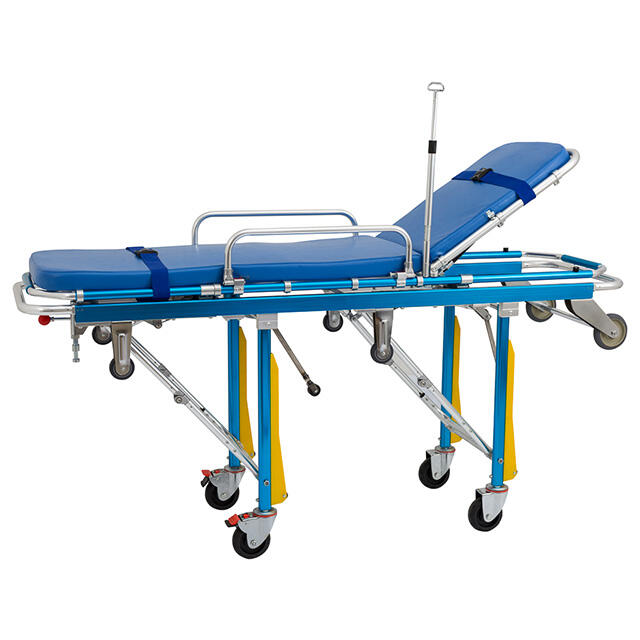 YXH-3B3 Professional Emergency Foldable Ambulance Stretcher Bed factory