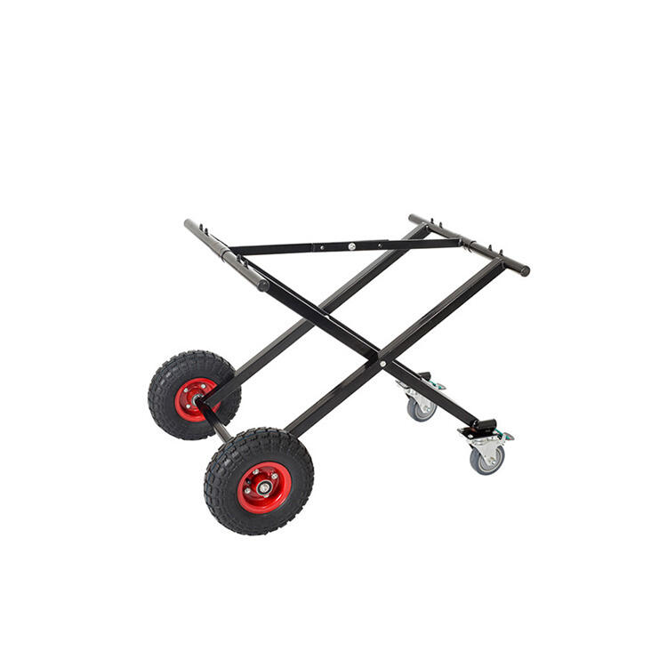 XH-4 Epoxy Coated Steel Cheap Compact Funeral Church Trolley manufacture