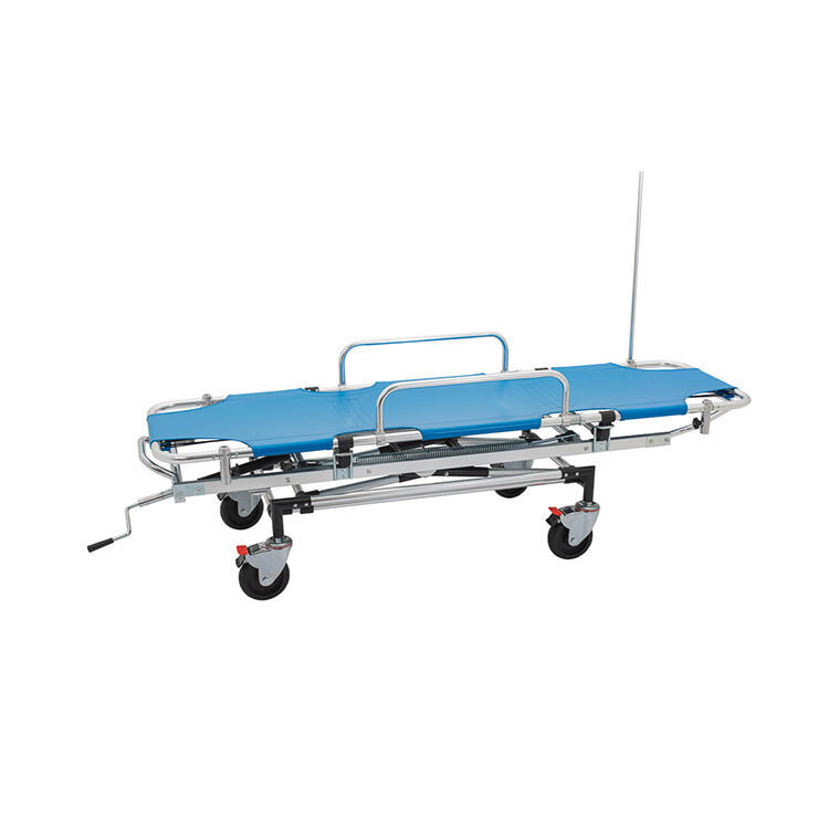YXH-2L Medical Patient Emergency Trolley Stretcher Ambulance Bed manufacture