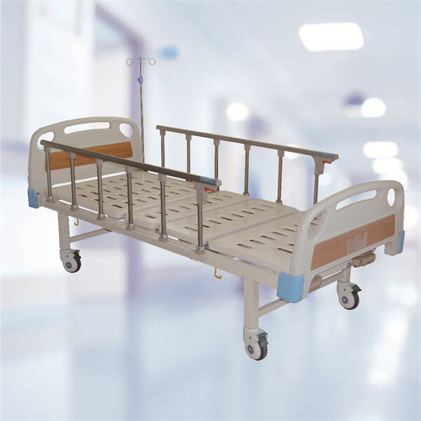 استخدم سرير المريض اليدوي