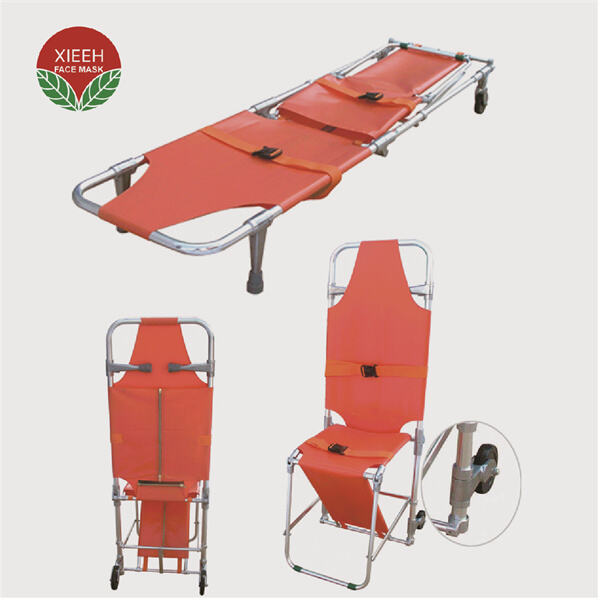 Ingqayizivele: I-Foldable Stretcher ephathekayo enamasondo