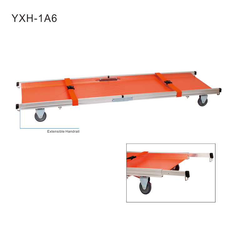 YXH-1A6 Safety Wheel Ambulance First aid Stretcher Trolley  manufacture