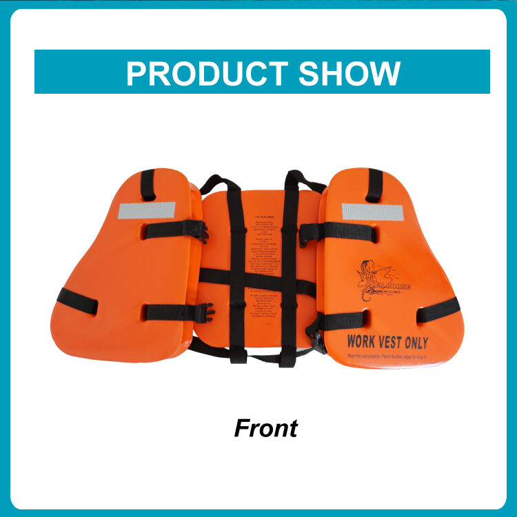 Rescue swimming water sports vest life buoyancy jacket for adult life jacket manufacture