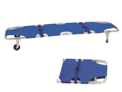 Firmly First Aid Folding Stretcher 3-Second Setup with Automatic Locking Joints