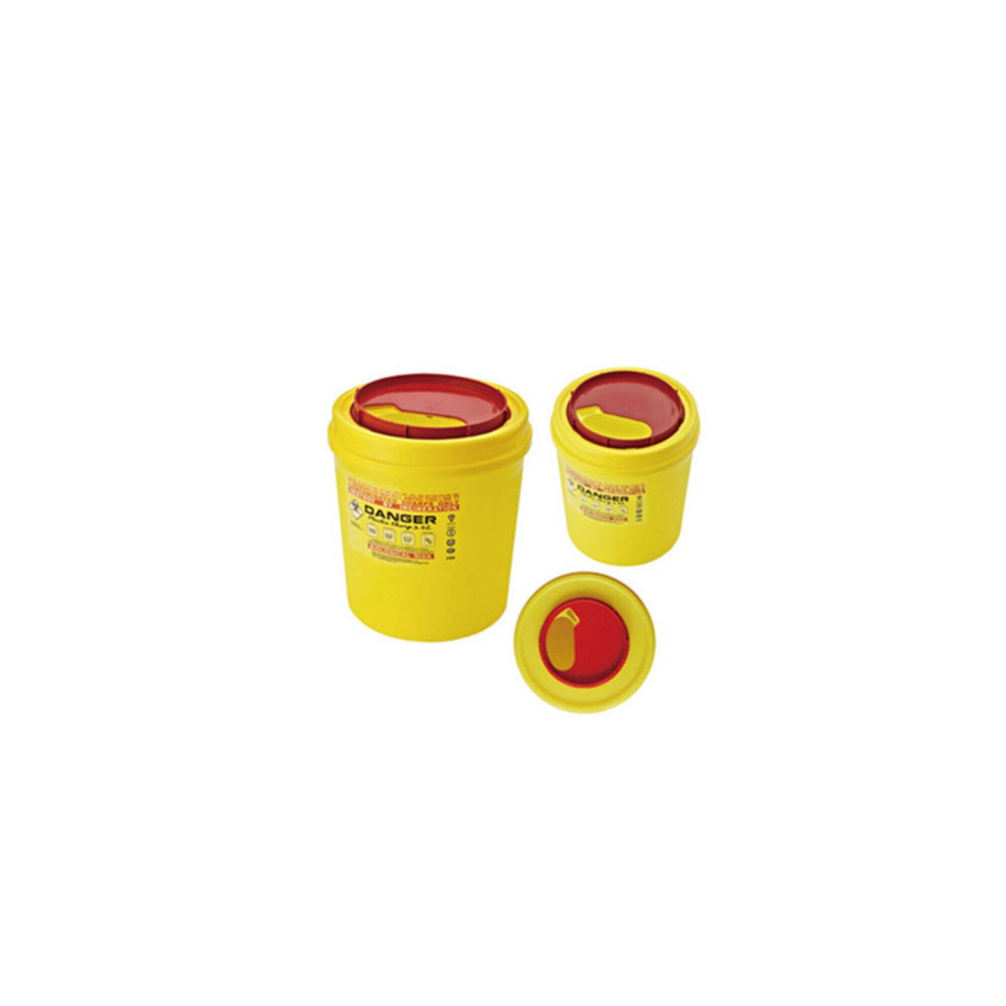 XHE-08 Round Medical Sharps Container 