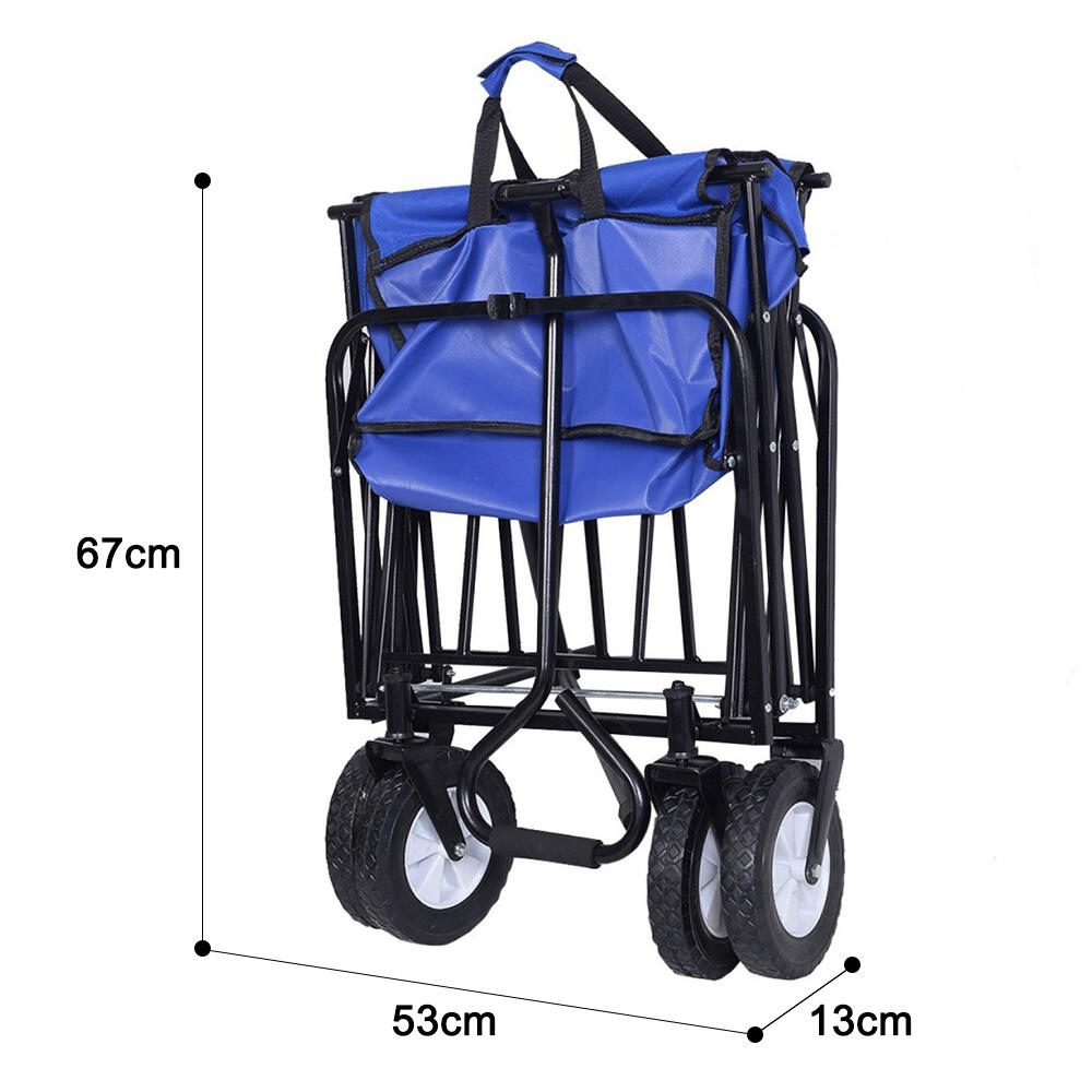 GT1802 Folding Wagon, Camping Wagon Cart, Foldable Trolley, for Outdoor Garden Sports details