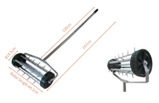 GT104 스파이크 잔디 롤러, 잔디 통풍기, 정원, 마당 잔디, 잔디, 농장, 공원 제조용