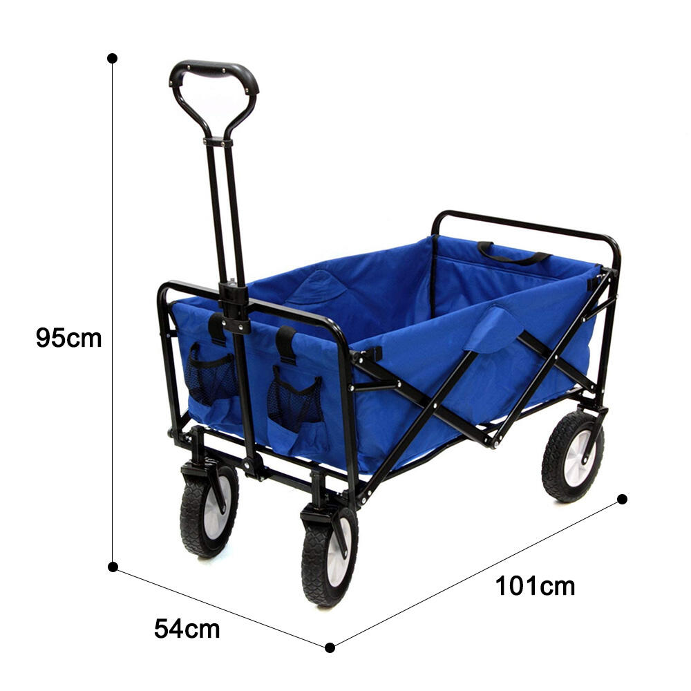 Wagon pliant GT1802, chariot de camping, chariot pliable, pour usine de sports de jardin en plein air