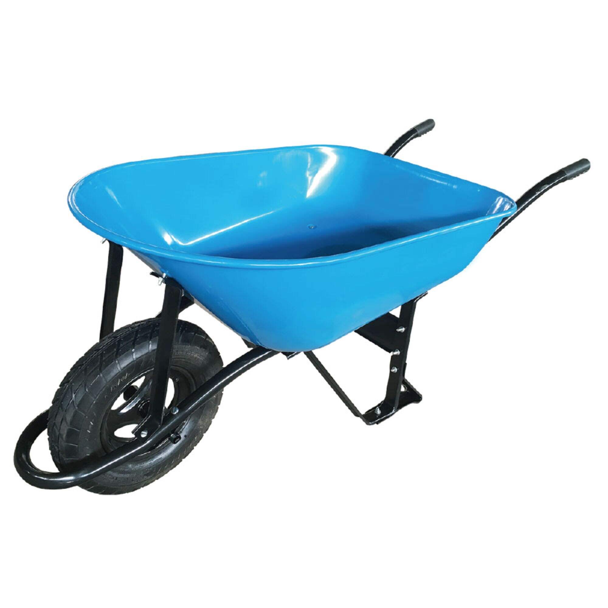 WB6214 Garden Wheelbarrow, Wheel Barrow for Construction Building, with 4.00-8 Pneumatic Wheel 