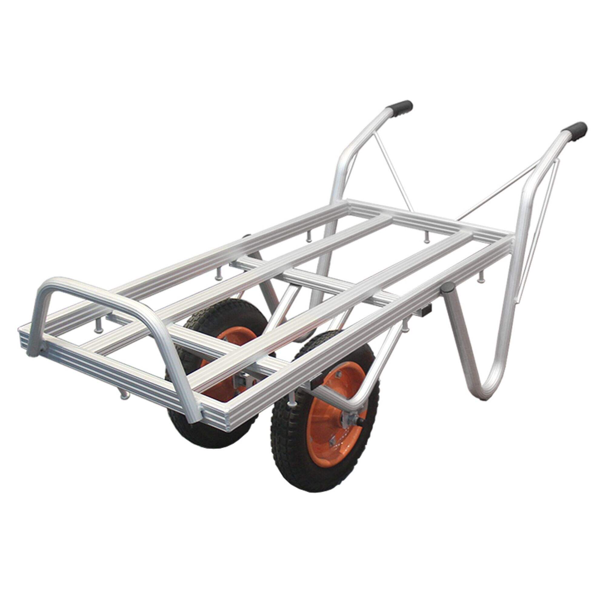 TC2404 Hand Platform Trolley Cart, Platform Aluminum Cart Trolley with 13