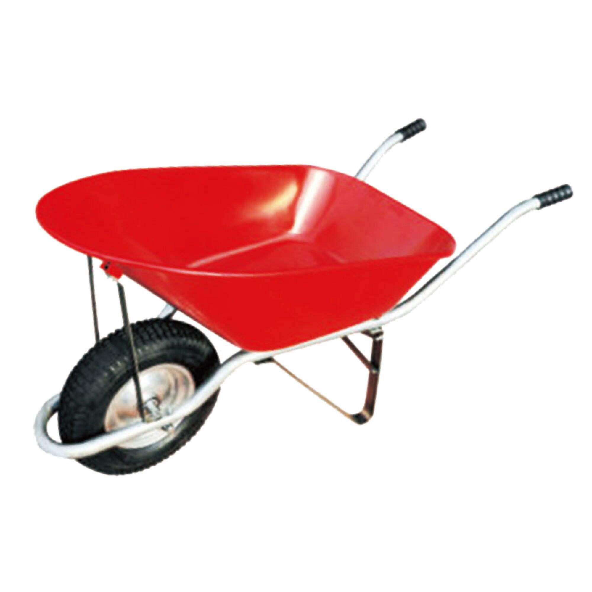 Brouette WB8900, brouette pour bâtiment de construction de jardin, avec roue pneumatique 4.00-8