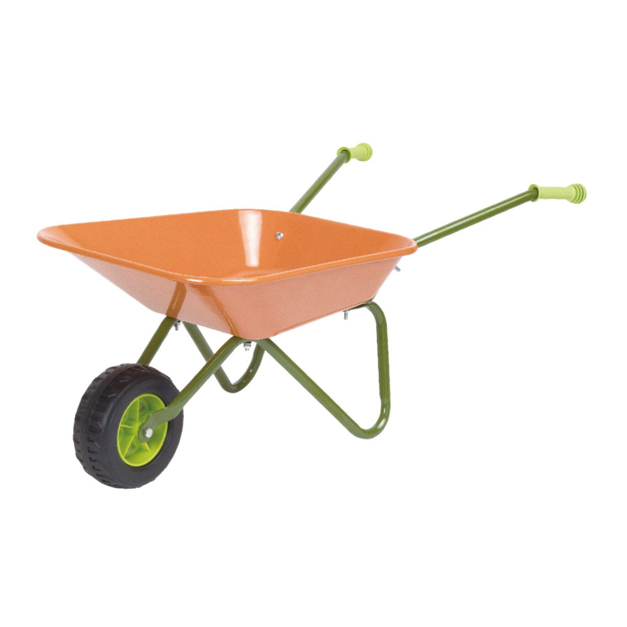 WB0103 Brouette jouet pour enfants, outils de jardinage pour enfants avec 6