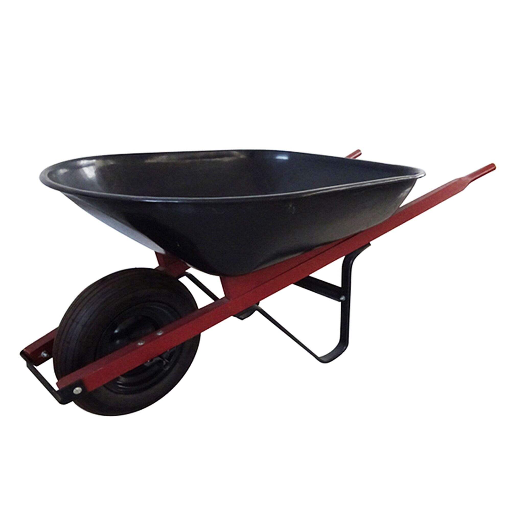 WH4014 Wheelbarrow, Wheel Barrow for Garden Construction Building, with 3.50-8 Pneumatic Wheel