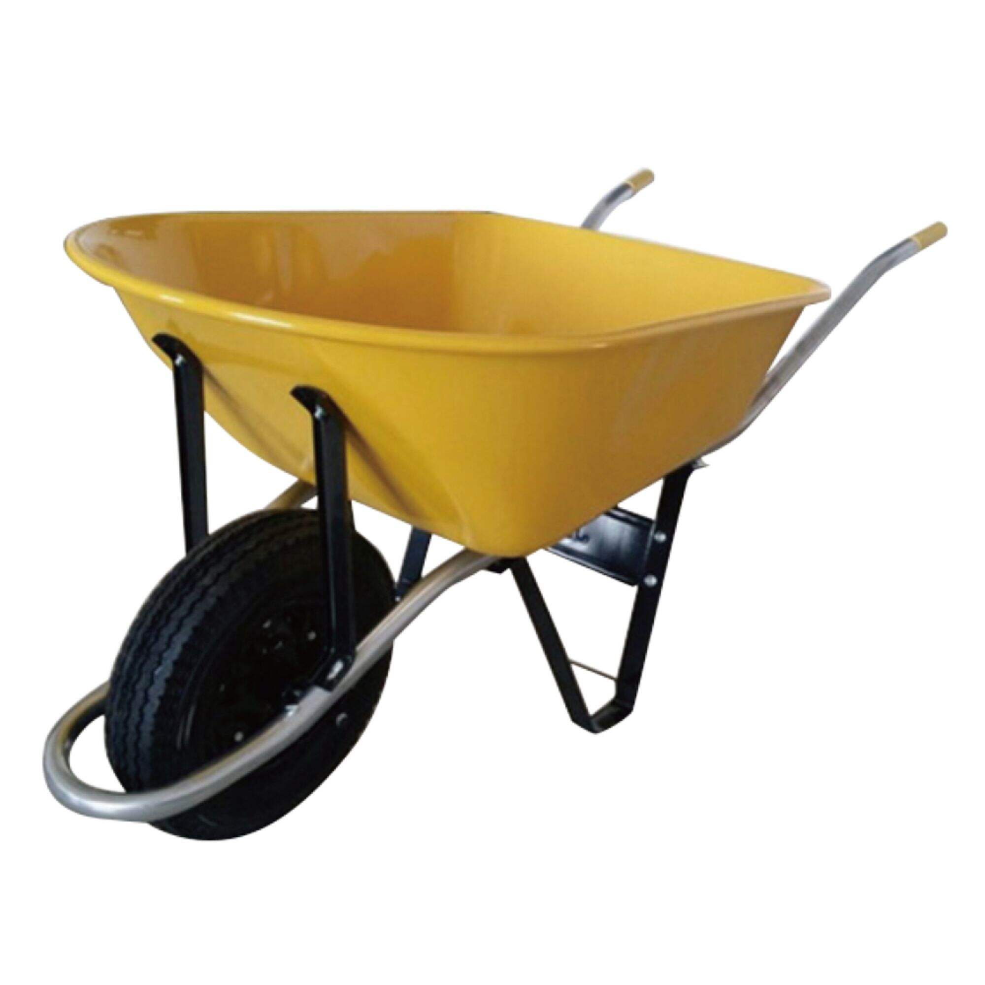 WB6215 Garden Wheelbarrow, Wheel Barrow for Construction Building, with 4.00-8 Pneumatic Wheel