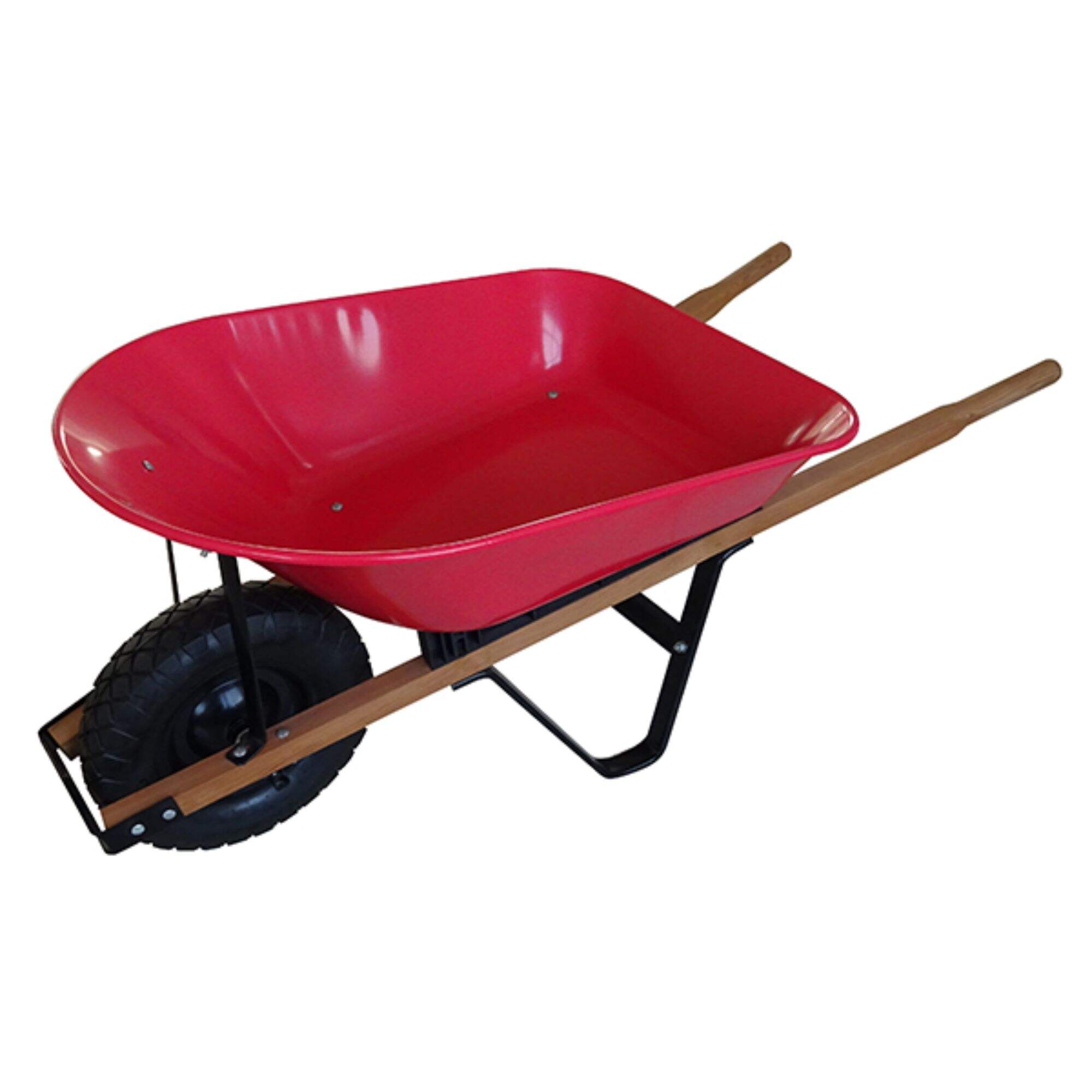 WB4032 Wheelbarrow, Wheel Barrow for Construction Garden Building, with 4.00-8 Pneumatic Wheel