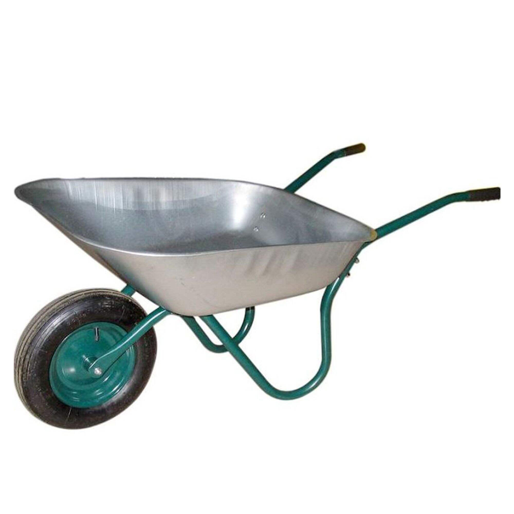 WB6204 Wheelbarrow, Wheel Barrow, for Garden Construction Building, with Steel Framed, 3.25-8 Pneumatic Wheel