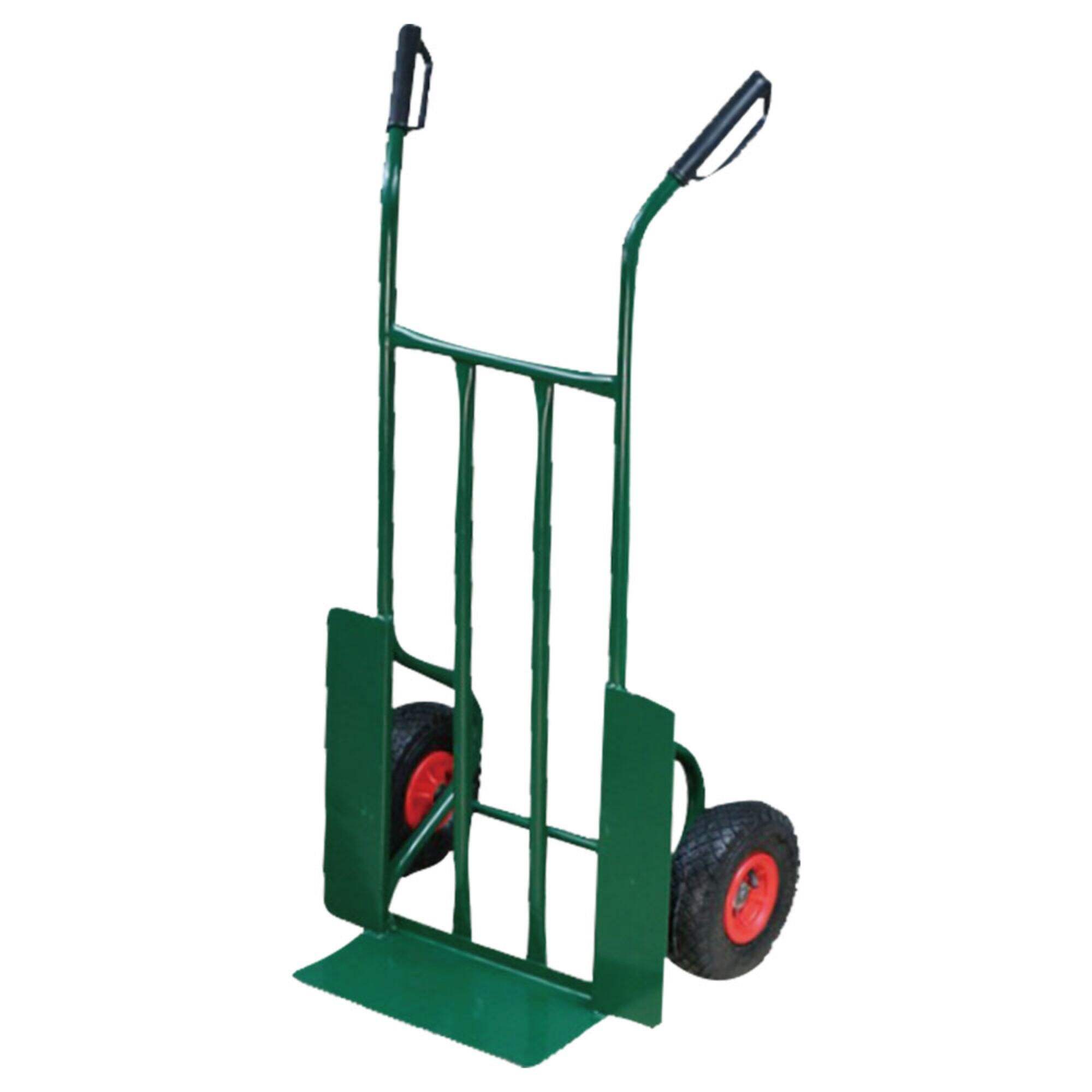 HT1866 Hand Truck, Steel Hand Cart Trolley Dolly, with 10