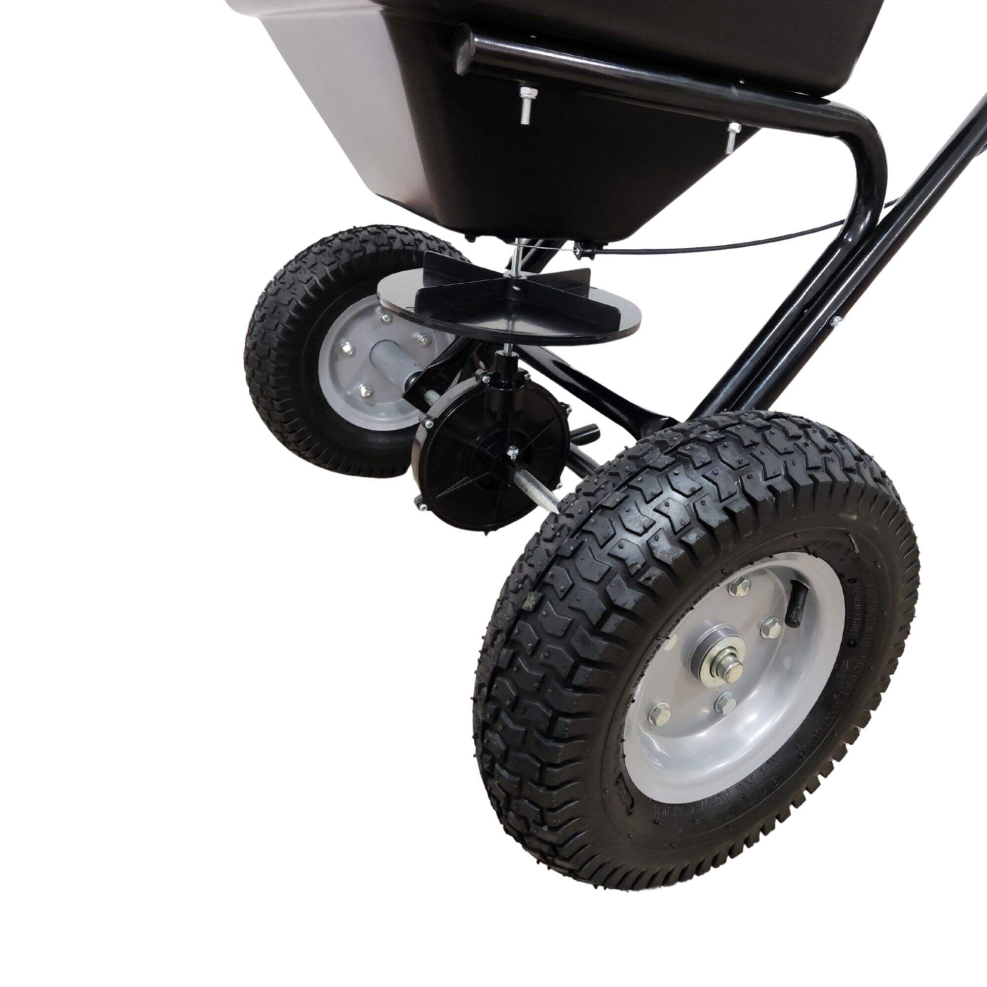 Jkung Handheld Salt Spreader 2L Fertilizer Spreader With Adjustable Opening Modes Manual Spreader With Scoop For Seeds Ice Melt Deicer