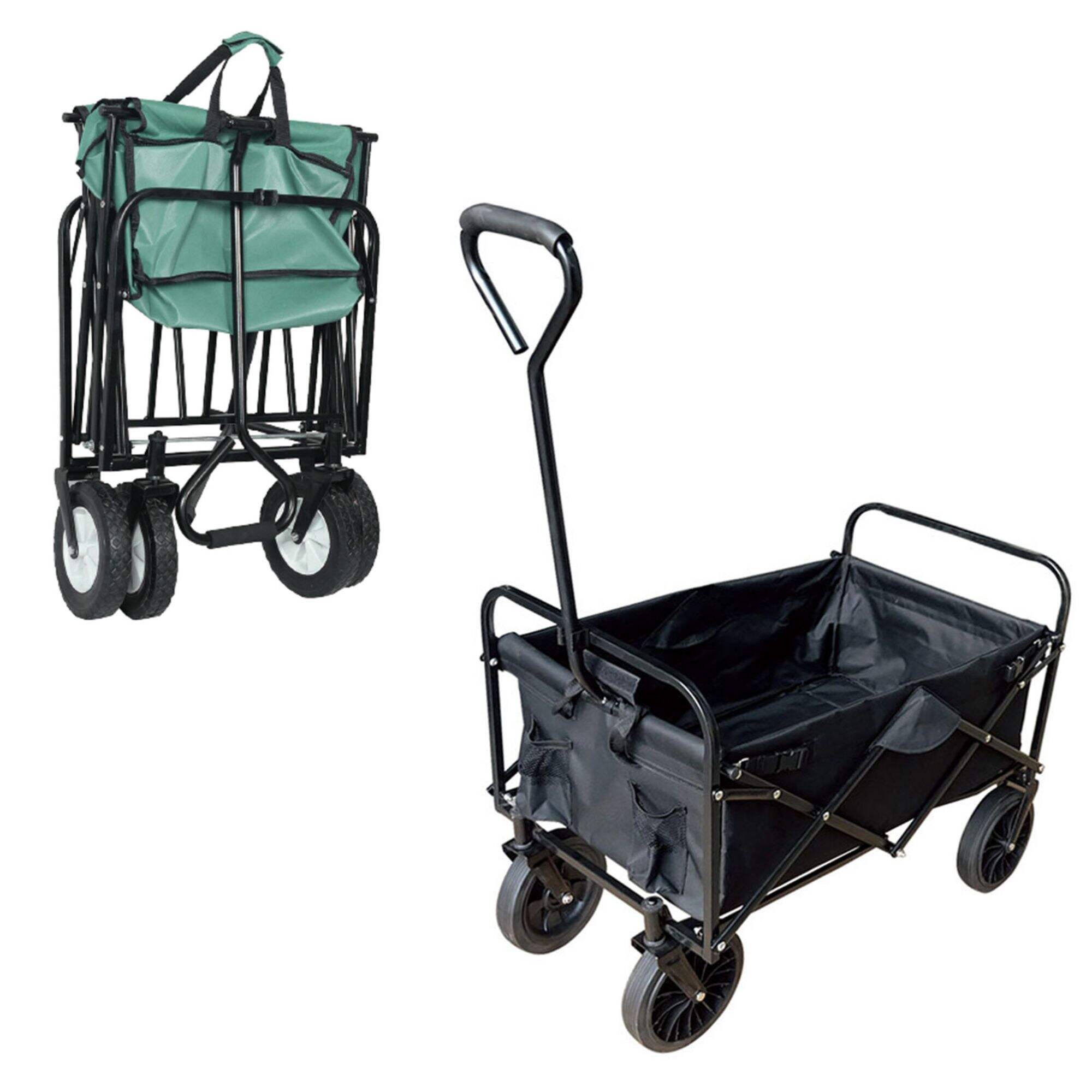 GT1801 Folding Wagon, Collapsible Camping Wagon Cart, for Outdoor