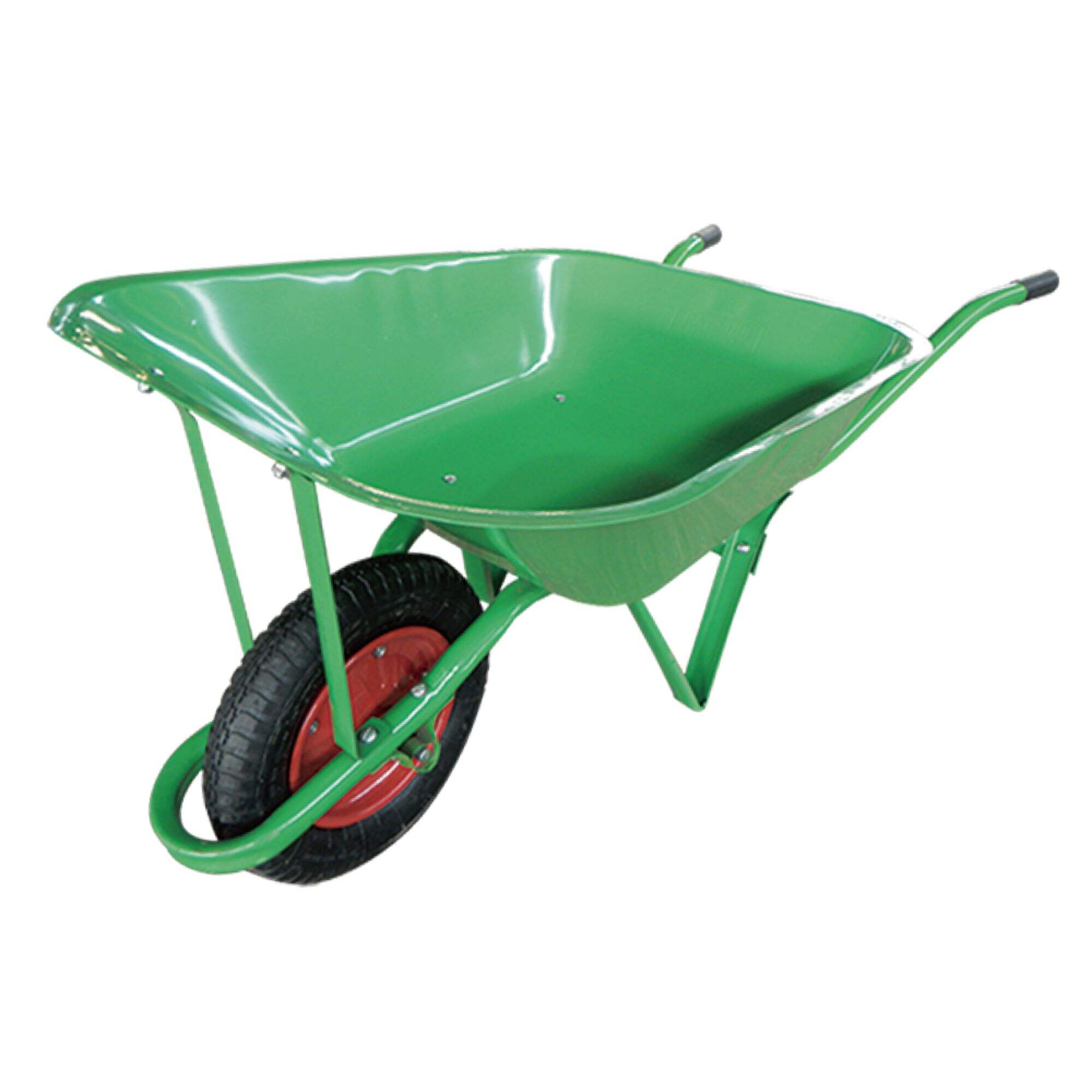 WB6502 Hochleistungs-Nigeria-Schubkarre, Schubkarre für den Gartenbau, mit 3.50-8 Luftrad