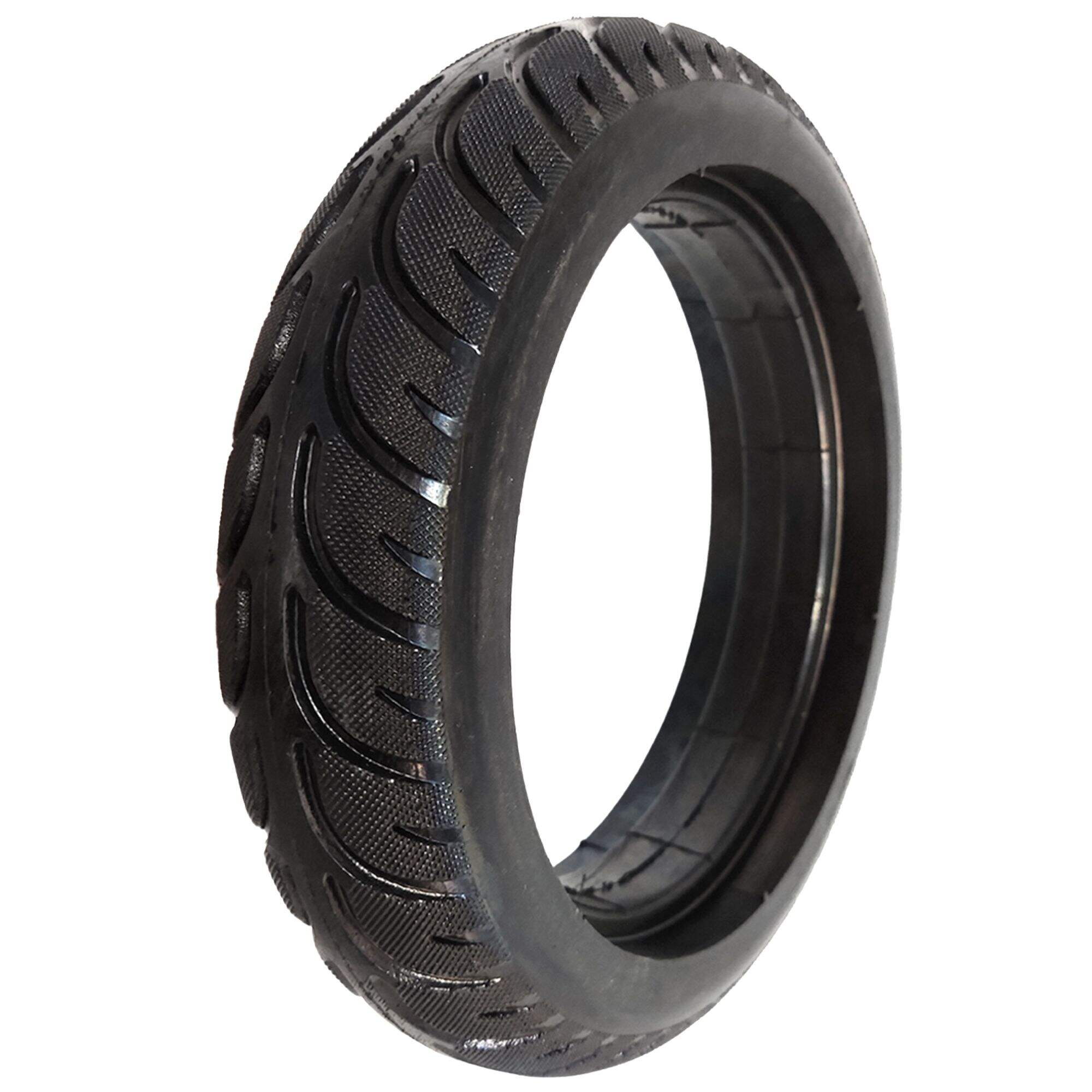 200x45 Flat-Free Semi-Pneumatic Rubber Tire, 8