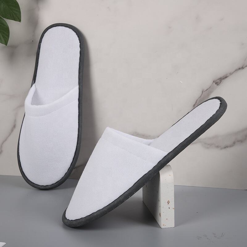 White Nap Cloth Slippers Custom Disposable Hotel Slippers Wholesale Cheapest Price High Quality manufacture