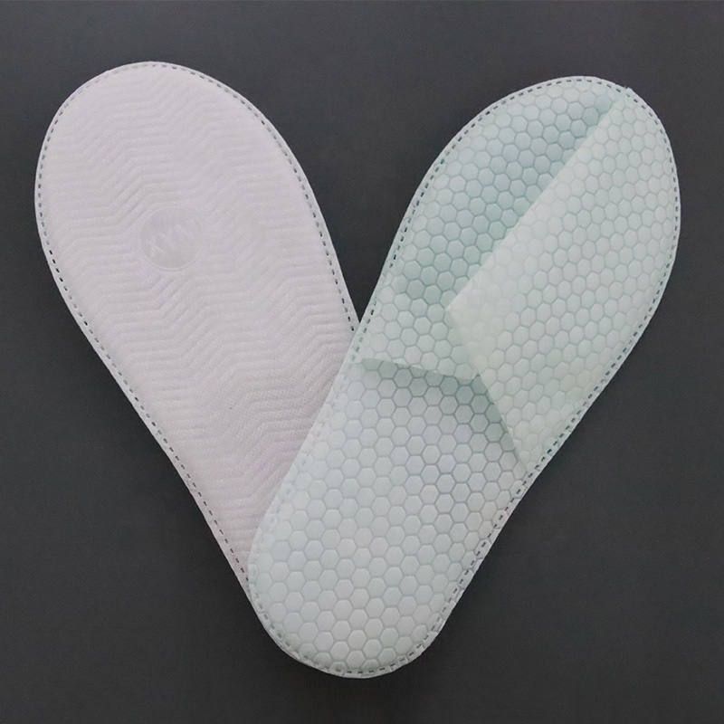 Hotel Personalized Disposable Non-Woven Spa Slippers factory