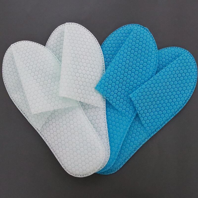 Hotel Personalized Disposable Non-Woven Spa Slippers factory