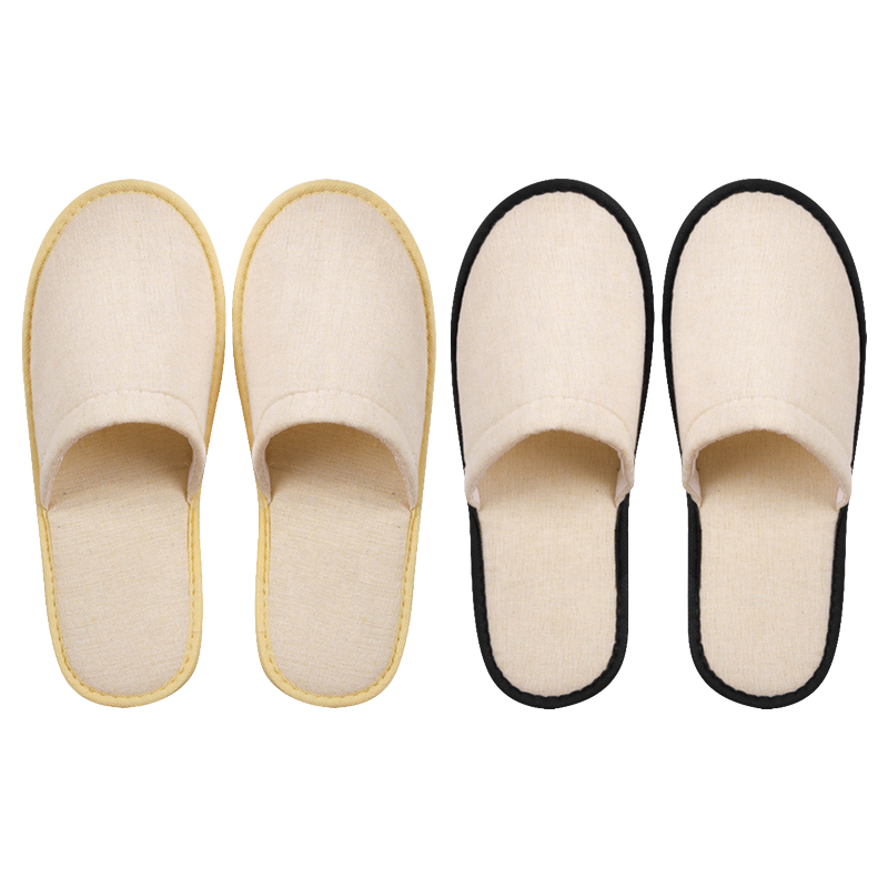 jute hotel slipper breathable and comfortable slippers canvas slippers hotel amenity kit supplier