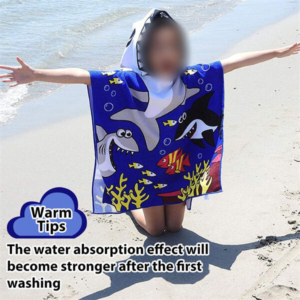 Adorable and Functional Kids' Beach Ponchos for Summer