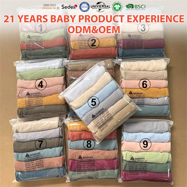 Wholesale muslin bibs in bulk for great savings