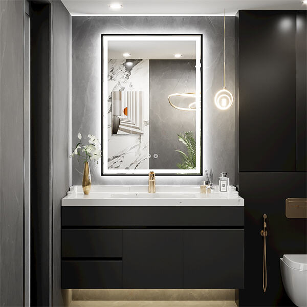 Security of LED Lighted Vanity Bathroom Mirror