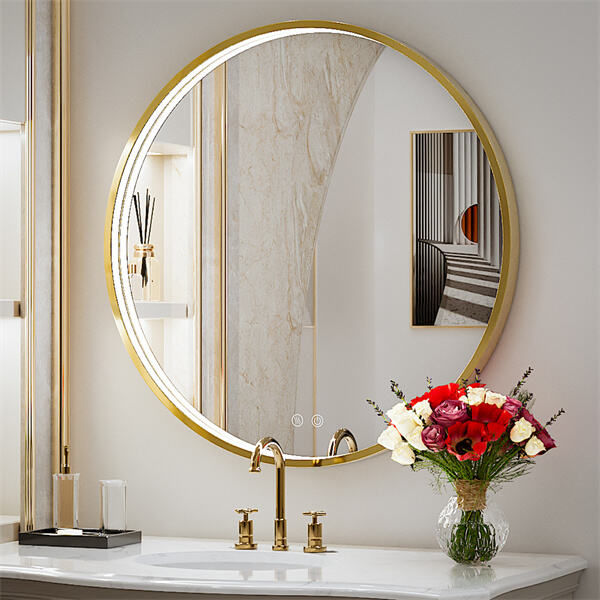 Illuminated Bathroom Wall Mirror ၏ ဆန်းသစ်တီထွင်မှုနှင့် ကာကွယ်မှု