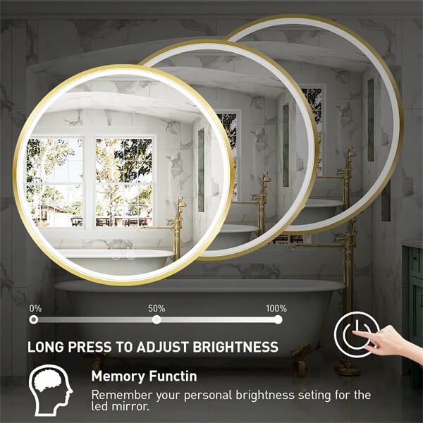 Features Of Using LED Mirror Black Frame