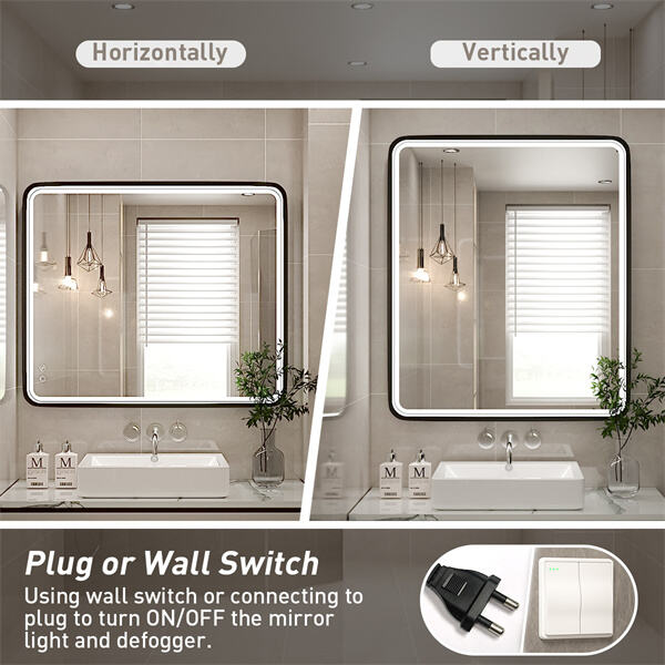 Innovation and Safety from the 500 x 700 LED Bathroom Mirror