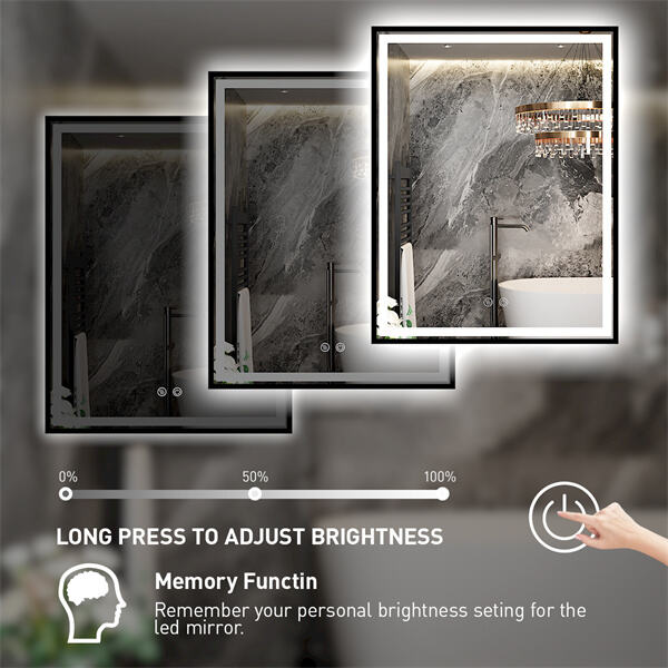 Advantages of Illuminated Bathroom Vanity Mirror