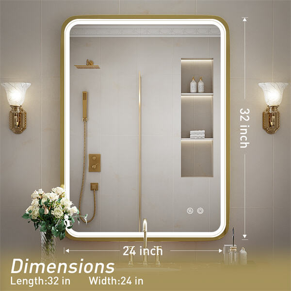 Innovation of Bathroom Lights around Mirror