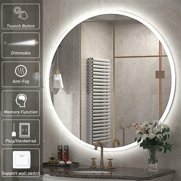 လက်မ 60 LED Mirror ကိုအသုံးပြုခြင်း။