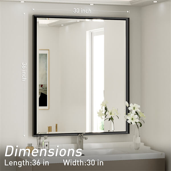 Comment utiliser le miroir lumineux des toilettes ?