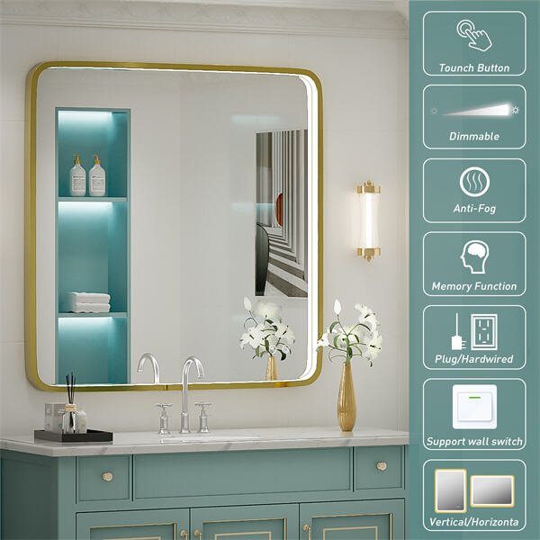 The Innovation with this 800 x 800 Bathroom Mirror