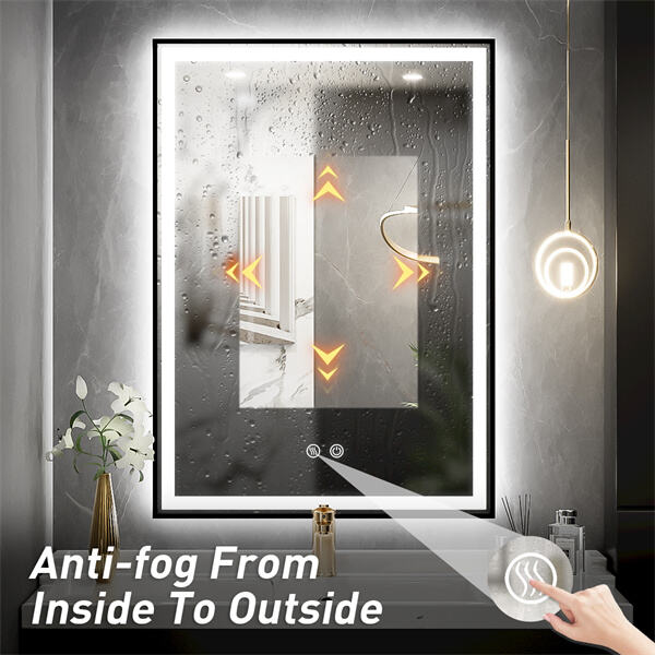 Innovation in Backlit or Front Lit Mirrors