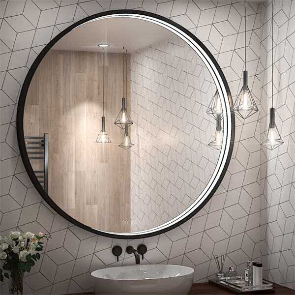 Comment utiliser le miroir lumineux noir ?