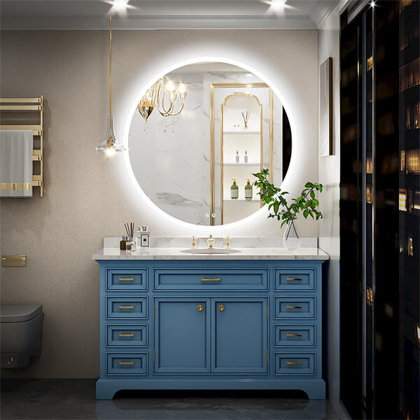 Utilizing a Backlit Vanity Mirror